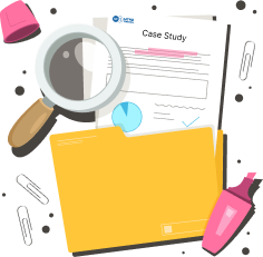Case Studies Illustration